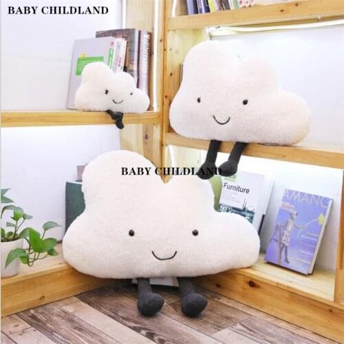 Baby Pillow Newborn Clouds Baby Room Decoration Kids Plush Toys Infant Baby Sleeping Crib Doll Toys Baby Room Decor Sofa Cushion
