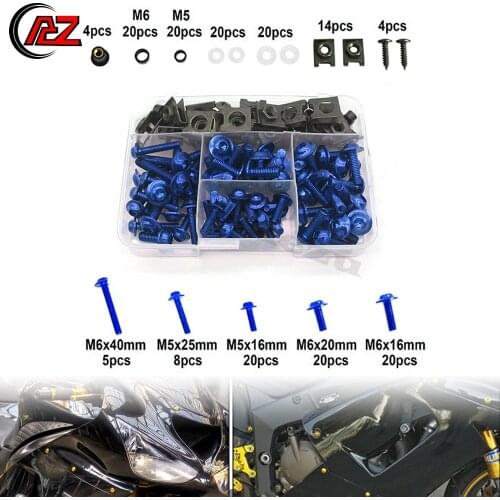ACZ Motorcycle Complete Fairing Bolts Screw Kit For Ducati 848 899 1098 1198 1199 749 999 959 Panigale Corse Supersport 1000