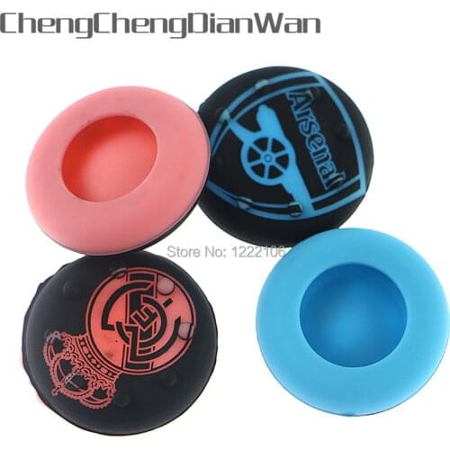 ChengChengDianWan team Silicone Cap Thumb stick Cover Case Skin Joystick Grips For Xbox360/Xbox One/PS3/PS4 Controller