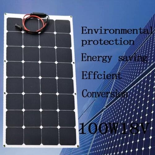 Power And Strong Quality Assurance And 23% Charging Efficiency 100w Sunpower Solar Panel For Sale