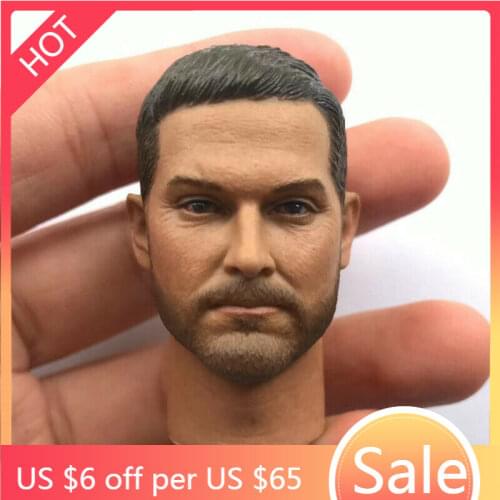 TBLeague 1/6 American Sniper Head Sculpt Christopher Scott Kyle War Head Carving Figure Collection