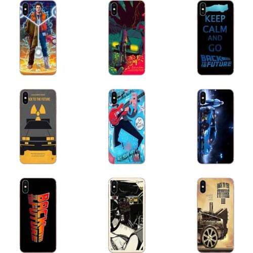 TPU Cell Phone For Huawei NOVA 6 SE 5 P40 p30 lite Pro Honor V30 20 Pro Mate 30 Pro Lite 20s Clever And Cool Back To The Future