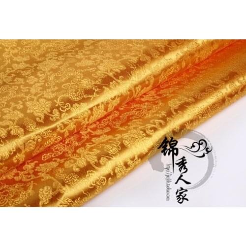 01 DIY Garment Sewing Supplies & Fabrics Brocade Fabric Ancient Hansuit, Edge-wrapped Decorative Cheongsam
