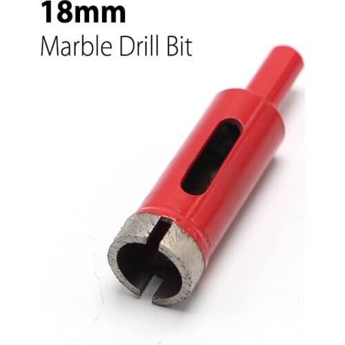 18mm Core Drill Bit for Marble Granite Stone Material Cement Sintering Diamond Bit
