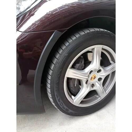 2Pcs Universal Arch Car Wheel Eyebrow Fender Flares Auto Mudguard Anti-scratch Protector Strips Car Auto Replacement Parts