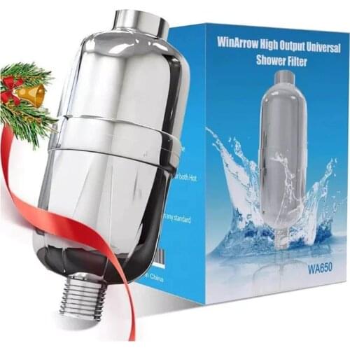 Bathroom shower filter bathing water filter supplier water treatment health softener chlorine removal oversea free shipping