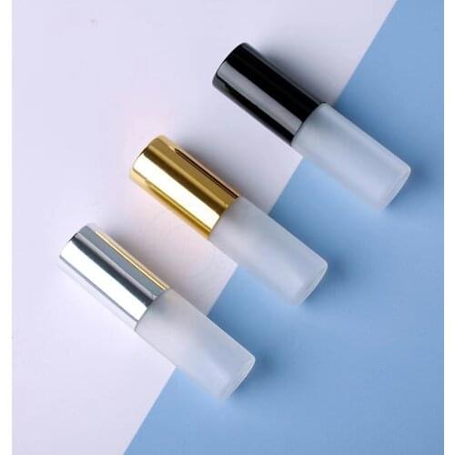 Pure 5ML Perfume Glass Spray Bottle Cosmetic Frosted Glass Bottles 10PCS/LOT