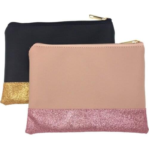 ETRSUNTECH Leather Cosmetic Bags