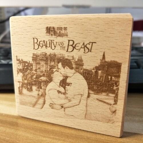 Handmade wind up photo gift, photo gift for mom, custom engraved music box, music box, personalized gift, custom photo gift