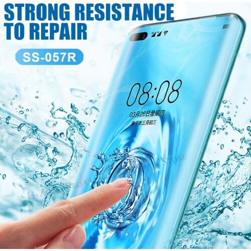 Newest 50pcs SUNSHINE SS-057R Hydrogel compressive repair Film for SS-890C Cutting Machine for HUAWEI and edge phone no warping