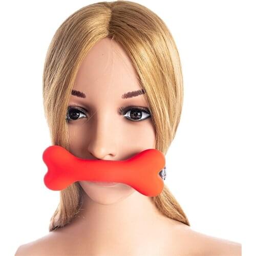Bone Gag Adult Games Bondage Restraints Head Harness BDSM Sex Products for Women and Couples