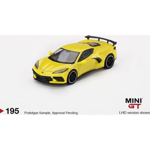 MINIGT 1:64 Chevrolet Corvette Stingray Collection Metal Die-cast Simulation Model Cars Toys