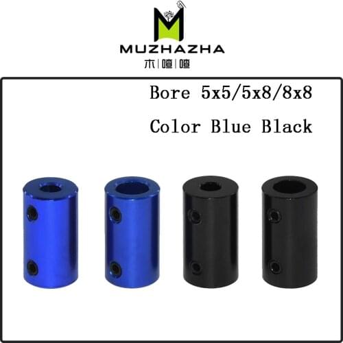 Aluminum Alloy Coupling Bore 5mm 8mm 3D Printers Parts Blue Flexible Shaft Coupler Screw Part For Stepper Motor Accessories