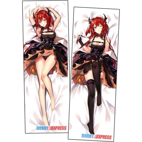 Hobby Express Anime Dakimakura Japanese Otaku Waifu Hugging Body Pillow Cover Surtr Arknights 21505