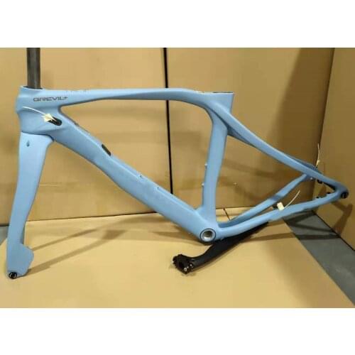 2021 grey color T1100 new grevil carbon frame bike disc racing bicicleta disk gravil bicycle frameset made in taiwan