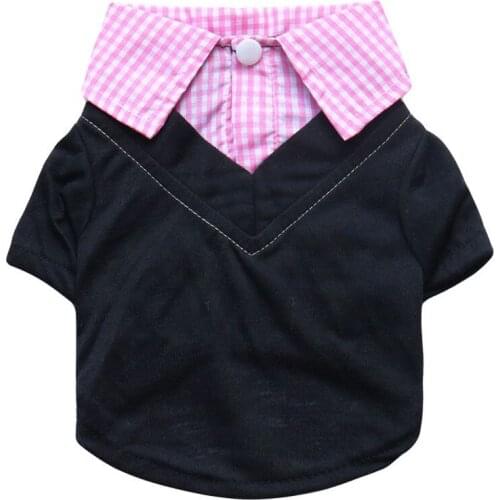 Pet Dog Clothes for Dog Soft Summer Stripe Dog Vest Clothes for Small Dogs Chihuahua Teddy Cotton Puppy Shirts T Shirt Cat Vests