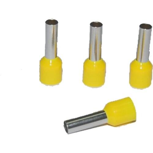 Wholesale Wire Accessories pvc insulation TerminalsE6012with500pieces/1 lot