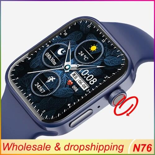 Relogio Smart Watch 1.75 Inch Call Series 7 Wireless Charging Double Button Smartwatch Music Playing PK IWO 7 IWO 13 PRO W37 Pro