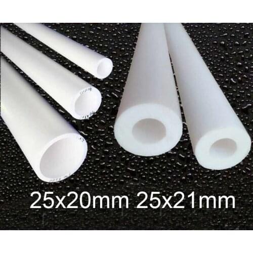 25x20mm 25x21mm 25mm od 21mm 20mm PTFE pipe F4 tube ptfe hose straight drivepipe tetrafluorohydrazine rigid hard tube run pipe