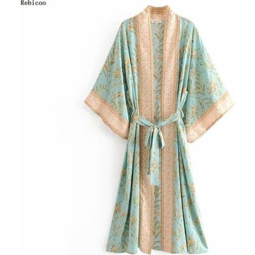 Autumn Winter British Style Windbreaker Robe Kimono Women Turndown Collar With Belt long coat