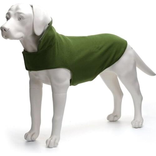 A Winter Pet Dog Clothes Warm Fleece Puppy Clothing French Bulldog Coat Pug Costumes Jacket For Small Dogs Chihuahua Vest