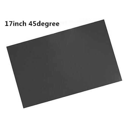 100pcs sheet 17inch LCD LED polarizing film for PC monitor screen 45degree