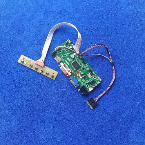 1366*768 Fit LP116WH4/LP116WH6 HDMI-compatible DVI VGA LCD display drive controller board DIY Kit 60Hz WLED MNT68676 LVDS 40 Pin