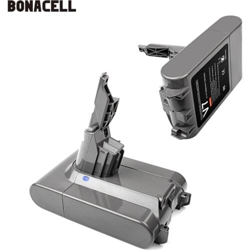 Bonacell 6000mAh 21.6V Replacement Battery for Dyson V7 Animal V7 Motorhead Pro V7 Trigger V7 Vacuum Cleaners Cordless HEPA V7