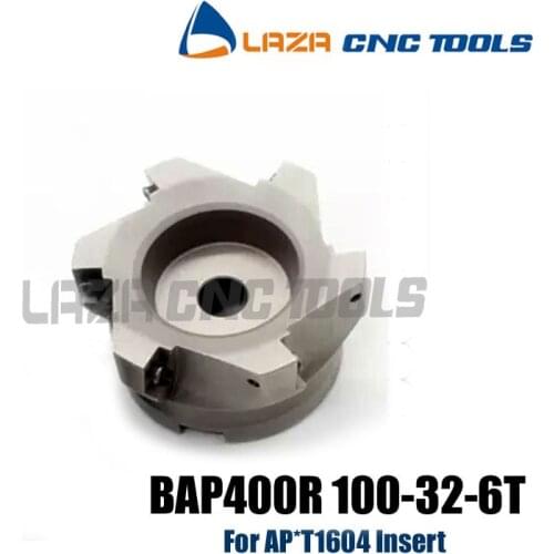 Free Shipping BAP400R-100-32-6T Face Mill Shoulder Cutter For Milling Machine,BAP400R Milling Cutter for APMT/APKT1604 blades