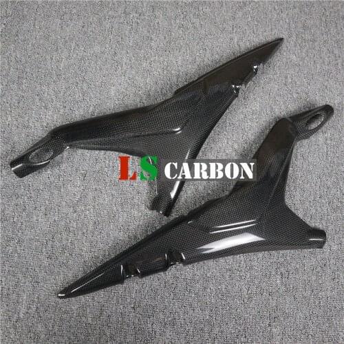 For Ducati Superbike Panigale V4 V4S Motorcycle Full Carbon Fiber Seat Side Subframe Covers Panels