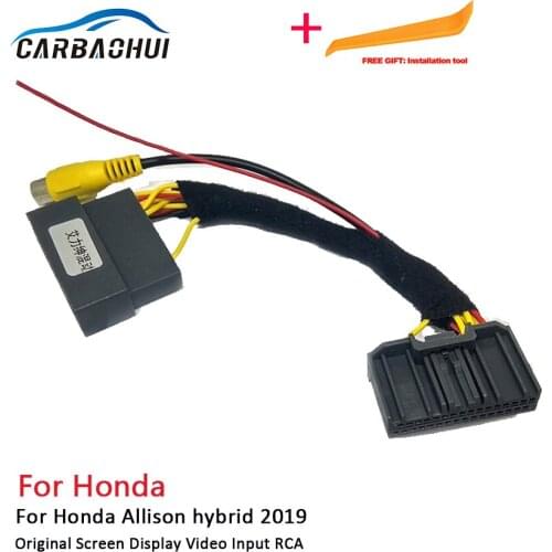 For Honda Ericsson Hybrid Edition 2019 RCA & Original Screen Compatible Car Back up Reverse Camera Car Rear View Camera Sets
