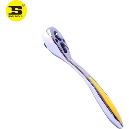 Great BOSI 1/4" Drive Ratchet Socket Wrench Hand Tools
