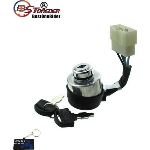STONEDER Gas Generator Ignition Key Switch For All Power America Jiangdong Electric Start