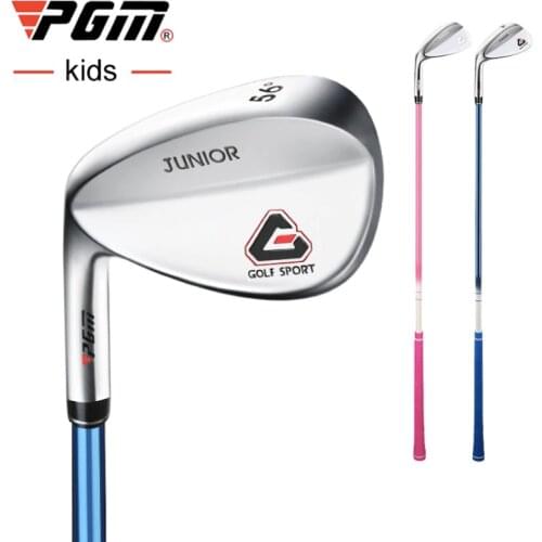 PGM Junior Golf Clubs Pole Kids Left Handed Stainless Steel Children Sand Wedge 56degree JRSG001 Wholesale