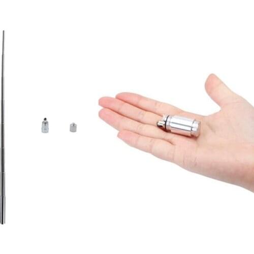 New Blow Fire Tube Mouth Blowpipe Retractable High Effective Stainless Steel Tiny Outdoor Beach Garden Tool Camping Equipment