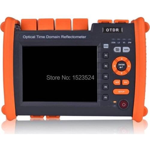 MM 850/1300nm 28/26dB Optical Time Domain Reflectometer Fiber Optic OTDR with Built in VFL Touch Screen