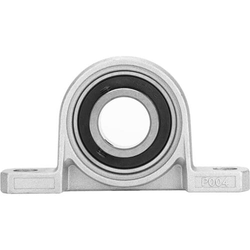 KP004 Bore 20mm Pillow Block Bearings Flange Bore Auto Self Adjust Center Mounted Support
