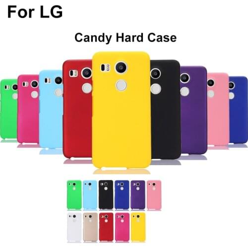 PC Cute Hard Matte Candy Plastic Phone Case For LG G8 Plus play PIXEL 4XL 4A 4 STYLUS 5 3A XL K40 G8 K30 K10 V50 2018 V40 Case