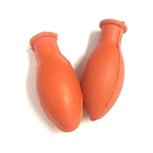 Rubber Suction Ball 1ml / 2ml Laboratory Water Pipette Ball Red Rubber Suction Bulb For Glass Pipette Of 1ml & 2ml 10 / PK
