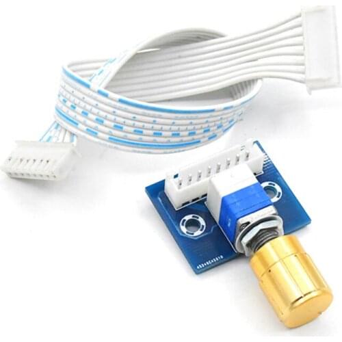 SOTAMIA Volume Potentiometer Dual 50K Switch Power Amplifier Board AMP Volume Knob Control Potentiometer
