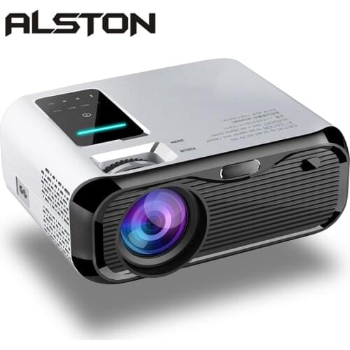 ALSTON E500 LCD Projector 3500 lumens Support 1080P Home Theater Beamer HDMI-compatible VGA AV TF USB