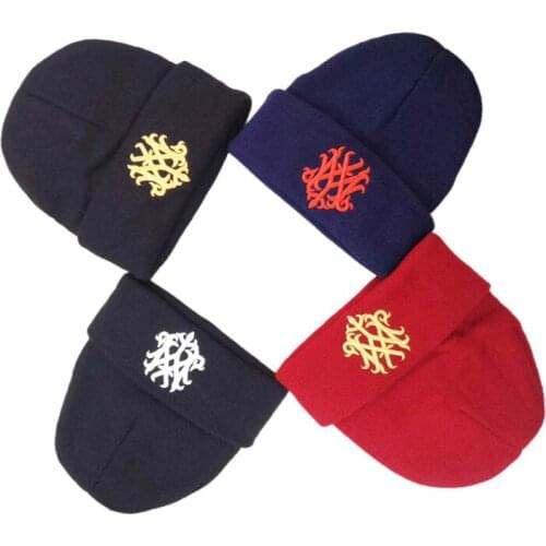 Winter Hats New Beanies Knitted Fluorescent Hat Autumn Unisex Beanie Caps Warmer Bonnet Ladies Casual Cap