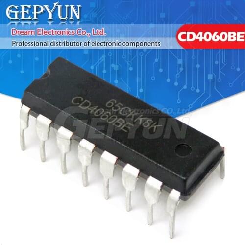 10PCS CD4060BE DIP16 CD4060 DIP 4060BE DIP-16 new and original IC