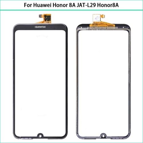 10PCS/Lot For Huawei Honor 8A JAT-L29 Honor8A JAT-AL00 L09 L41 LX1 LX3 Touch Screen Panel Digitizer Sensor Front Glass Replace