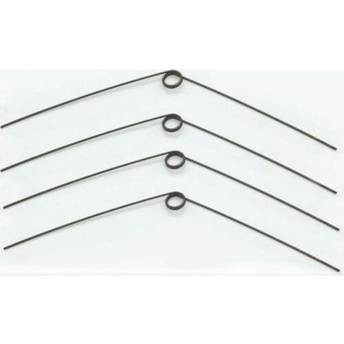 4Pcs/lot 1.0*15.3*85mm*2circles 304stainless Steel Small Torsion Spring Hardware DIY 135 degree