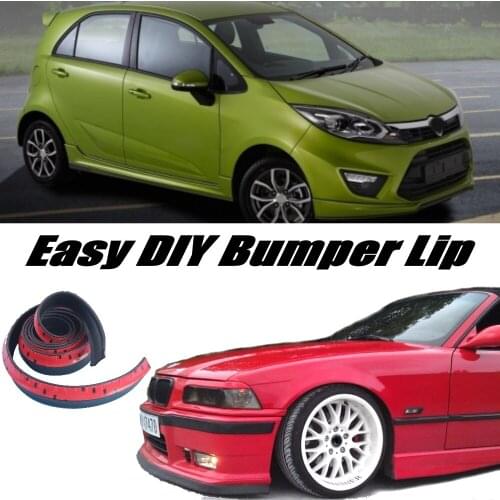 Bumper Lip Deflector Lips For Proton Iriz / Global Small Car / Compact Car Front Spoiler Skirt For Body Kit / Strip