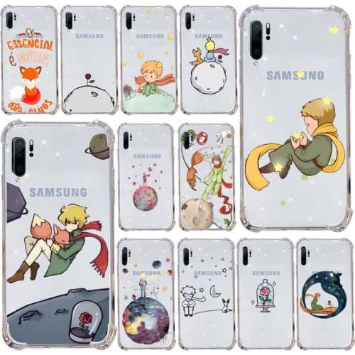 Little Prince Le Petit Prince Phone Case Transparent for xiaomi 11 redmi note 9 8 s pro Samsung A 71 51 21S S 20 fe 10 9 8 plus
