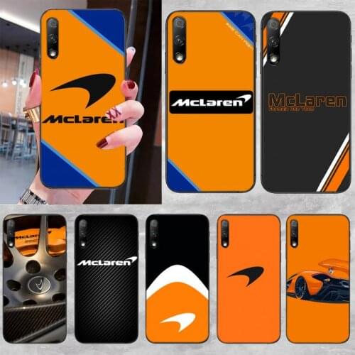 Racing Mclaren Phone Case For Huawei P20 30 40 Pro Mate 20 30 40 Pro Honor 9x 10 30lite Y62019
