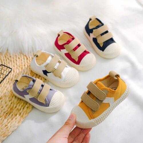Kids Girls Shoes Children Boys Flat Heel Canvas Designer Shoes Baby Girl Shoes Patchwork Toddler Sneakers for Children