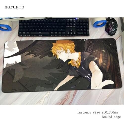 Haikyuu mouse pad Colourful Computer mat 700x300x3mm gaming mousepad large Gorgeous padmouse keyboard games pc gamer desk